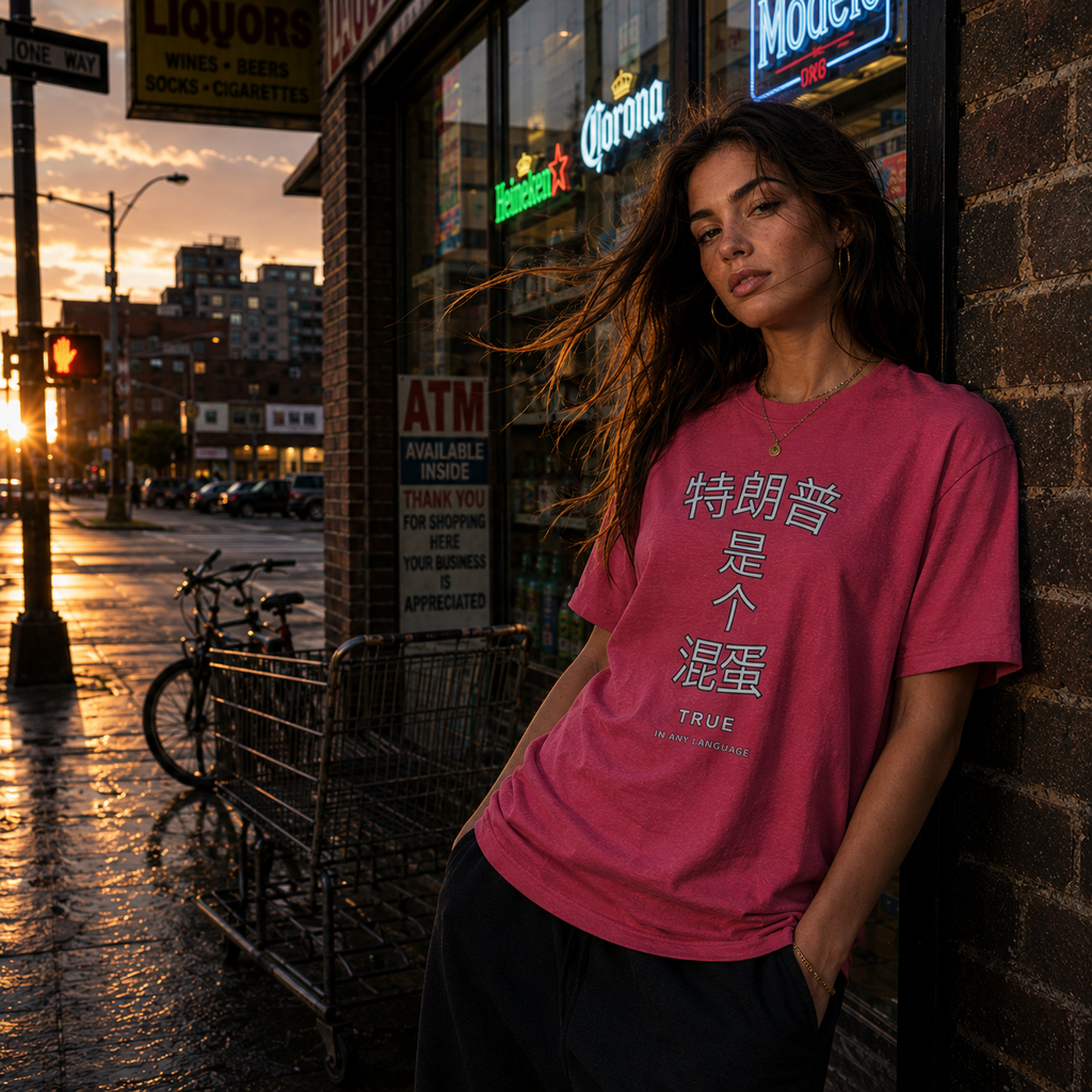 Trump is an A--HOLE | Chinese Character Tee