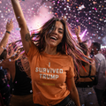 I Survived Trump - Limited Edition T-Shirt | Dyzorder Exclusive!