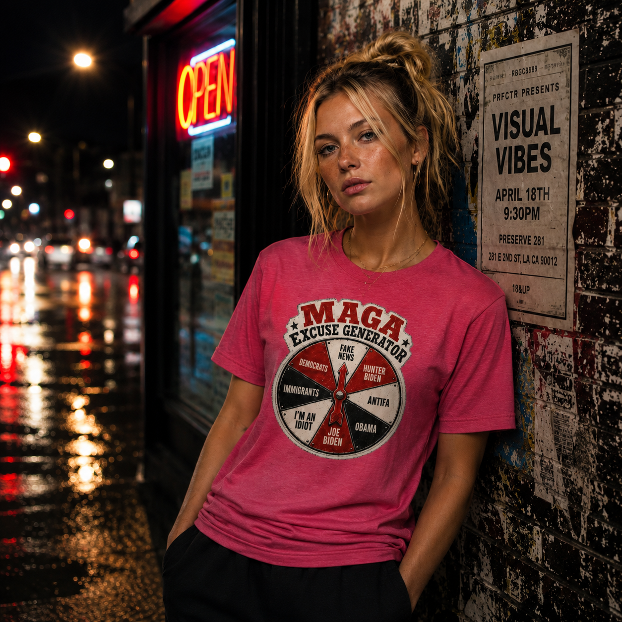 The MAGA Excuse Generator - Limited Edition T-Shirt | Vintage Distressed