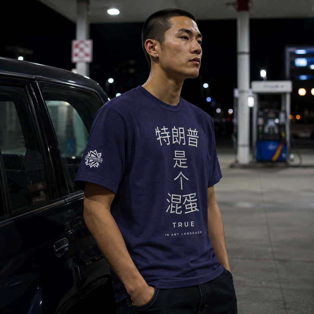 Trump is an A--HOLE | Chinese Character Tee