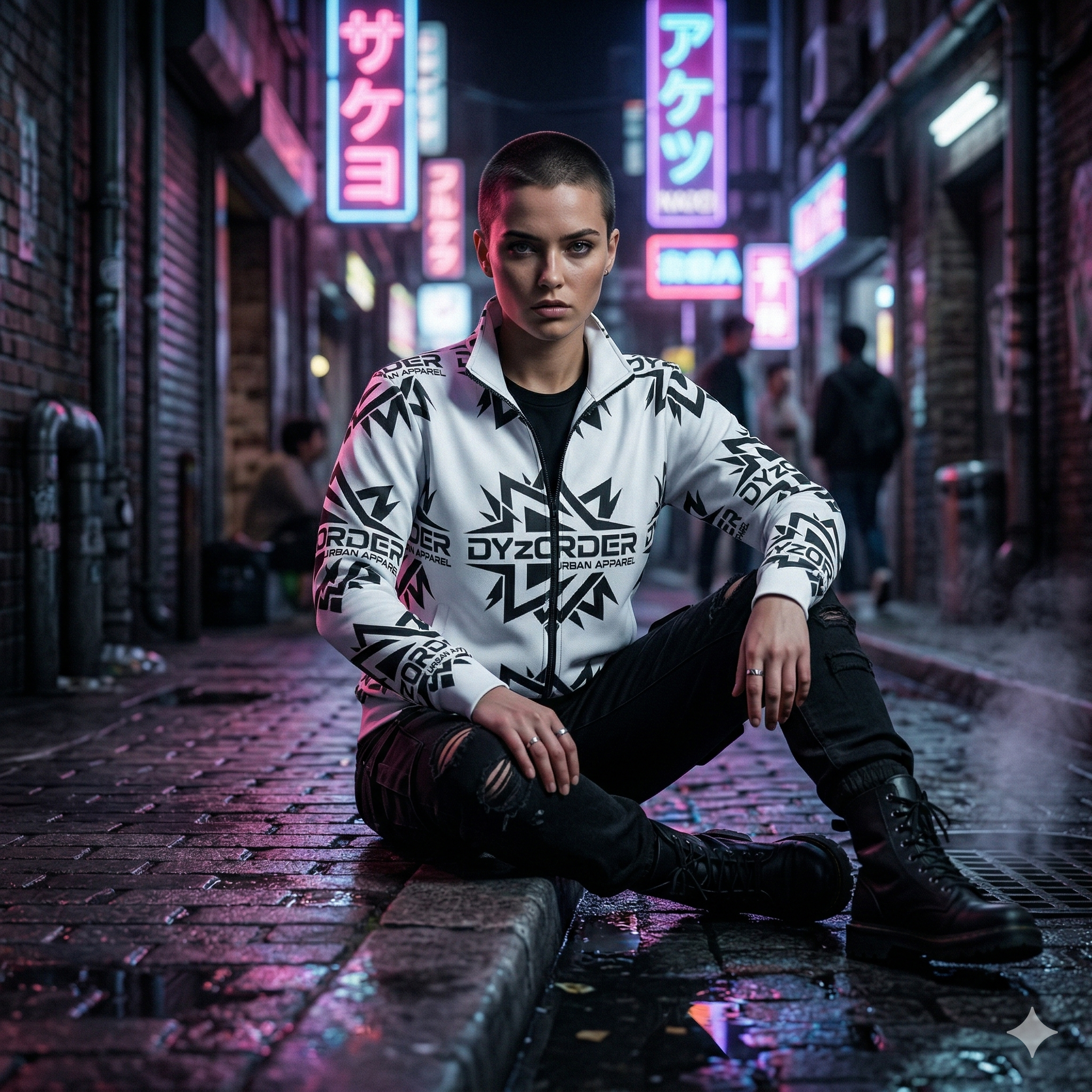 Dyzorder Unisex Track Jacket | Urban Armor for the Humorously Unbothered