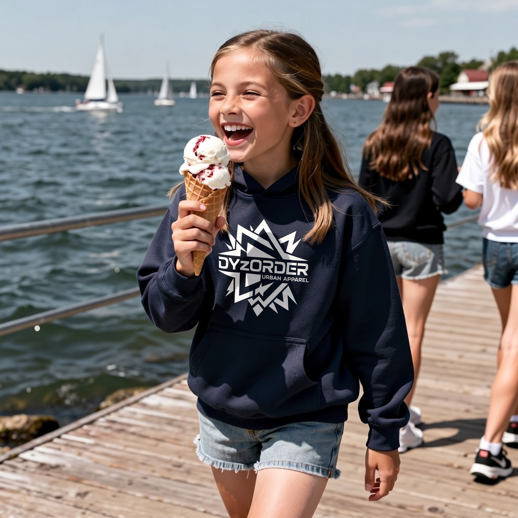 Dyzorder Youth Heavy Blend Hoodie | Bold Comfort for the Next Generation