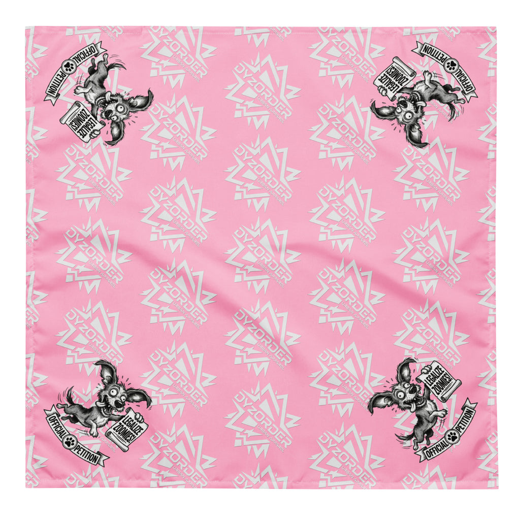 Legalize Zoomies Dog Bandana – Official Petition Pup Edition - Pink