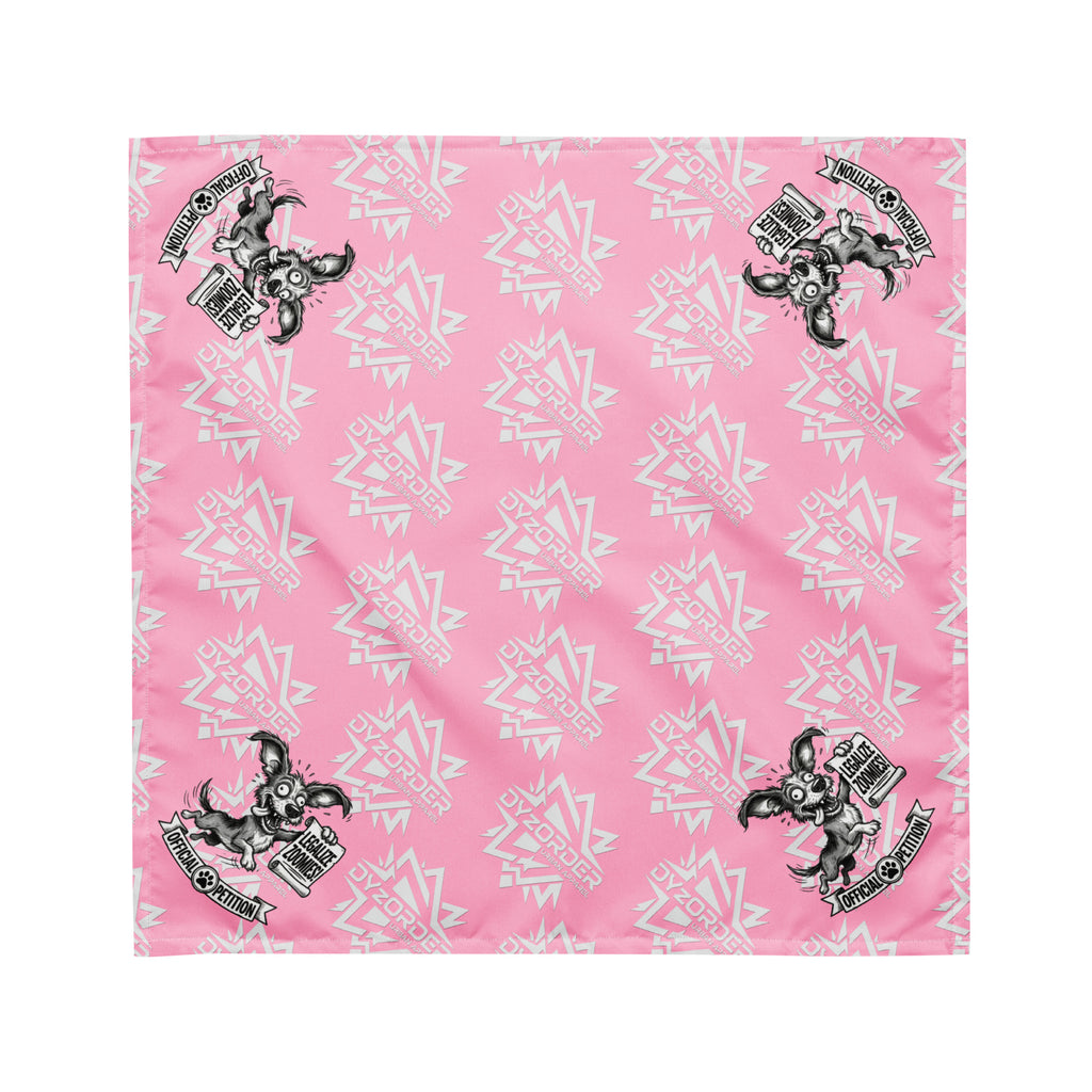 Legalize Zoomies Dog Bandana – Official Petition Pup Edition - Pink
