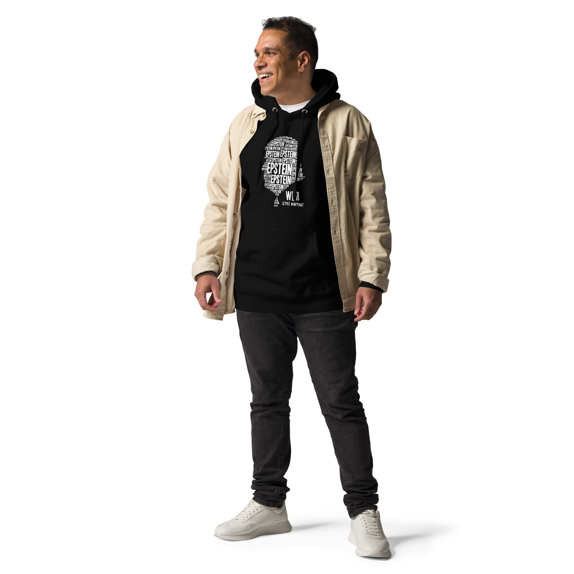 Epstein – We R Still Waitin Premium Sweatshirt | Funny Because It’s True