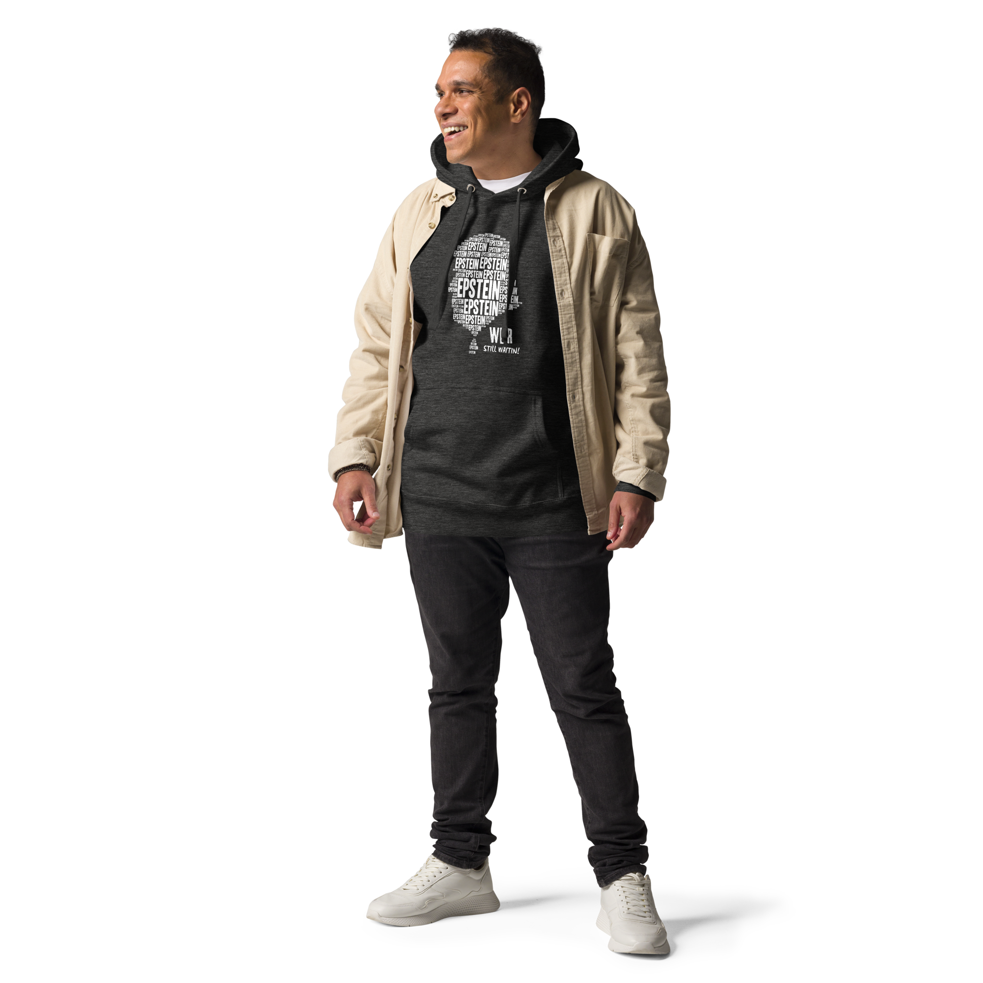 Epstein – We R Still Waitin Premium Sweatshirt | Funny Because It’s True