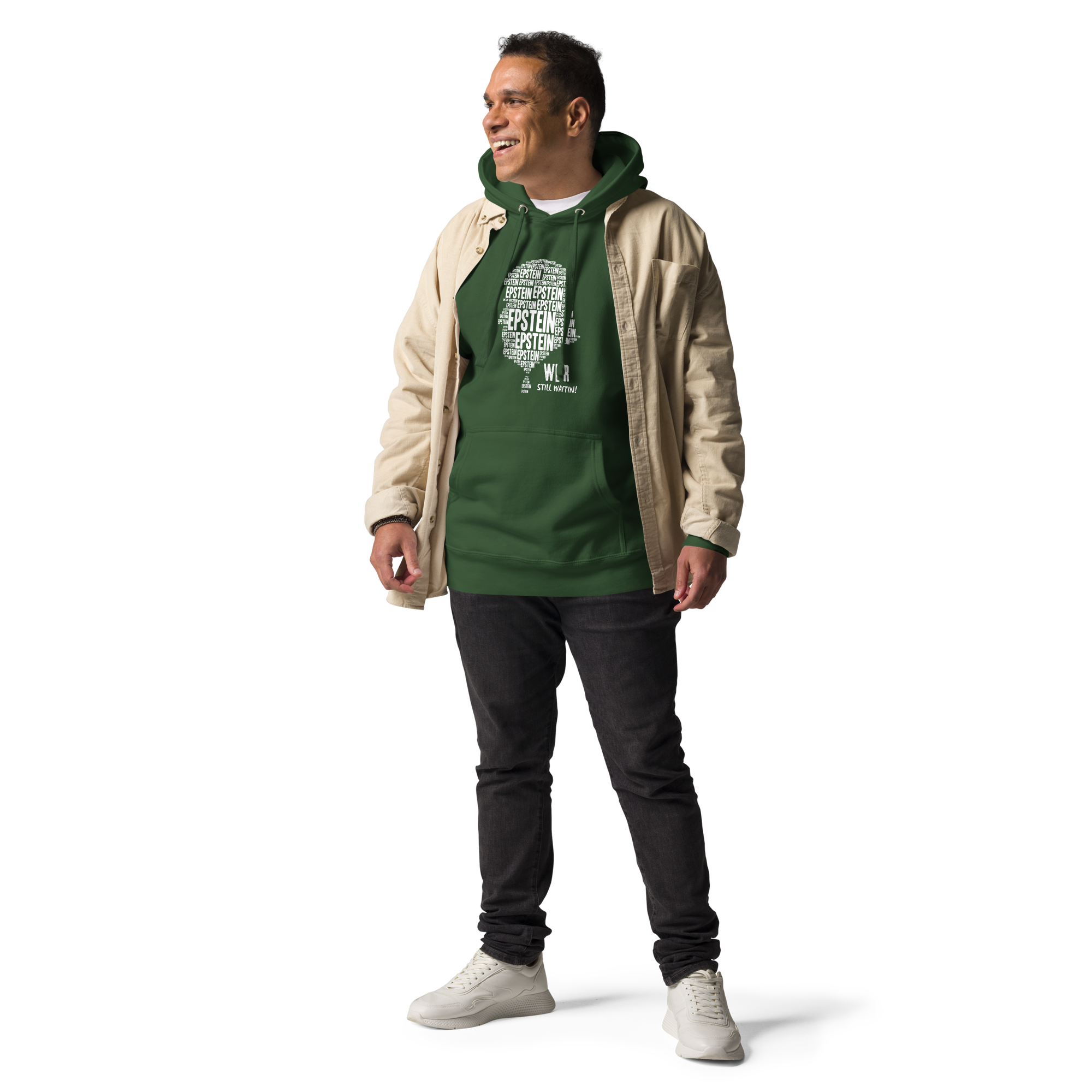 Epstein – We R Still Waitin Premium Sweatshirt | Funny Because It’s True