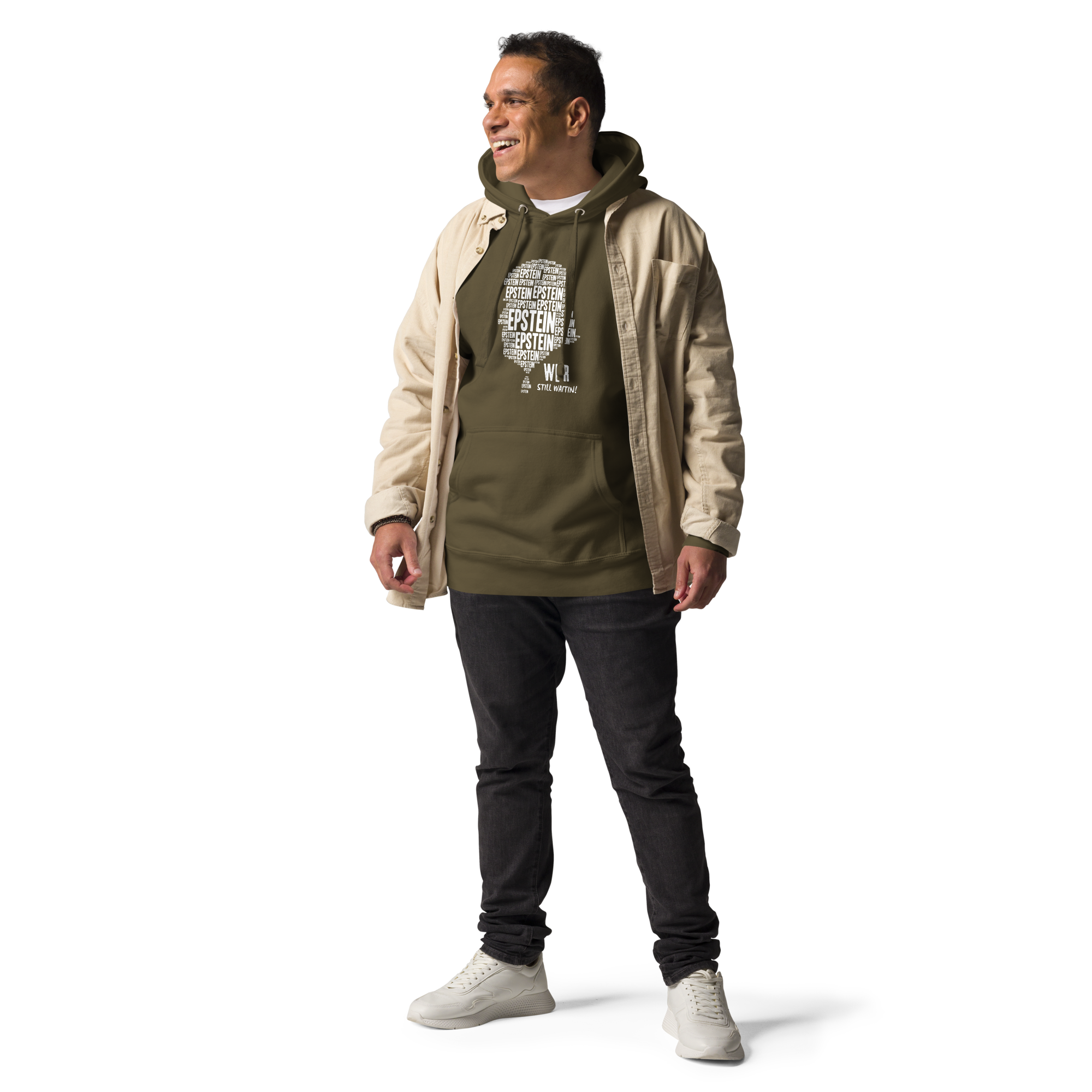 Epstein – We R Still Waitin Premium Sweatshirt | Funny Because It’s True