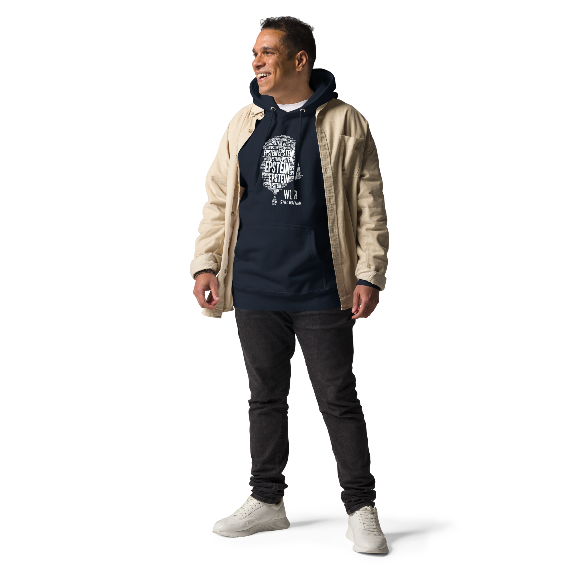 Epstein – We R Still Waitin Premium Sweatshirt | Funny Because It’s True