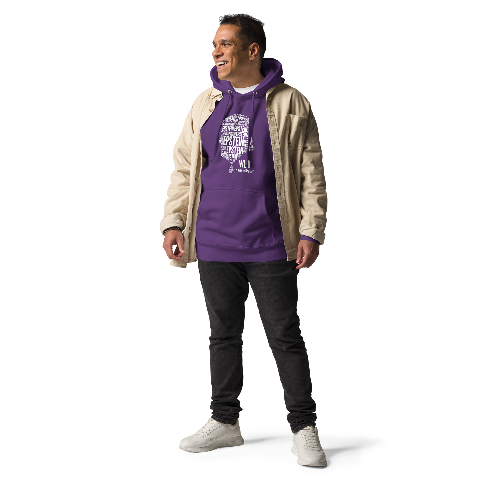 Epstein – We R Still Waitin Premium Sweatshirt | Funny Because It’s True