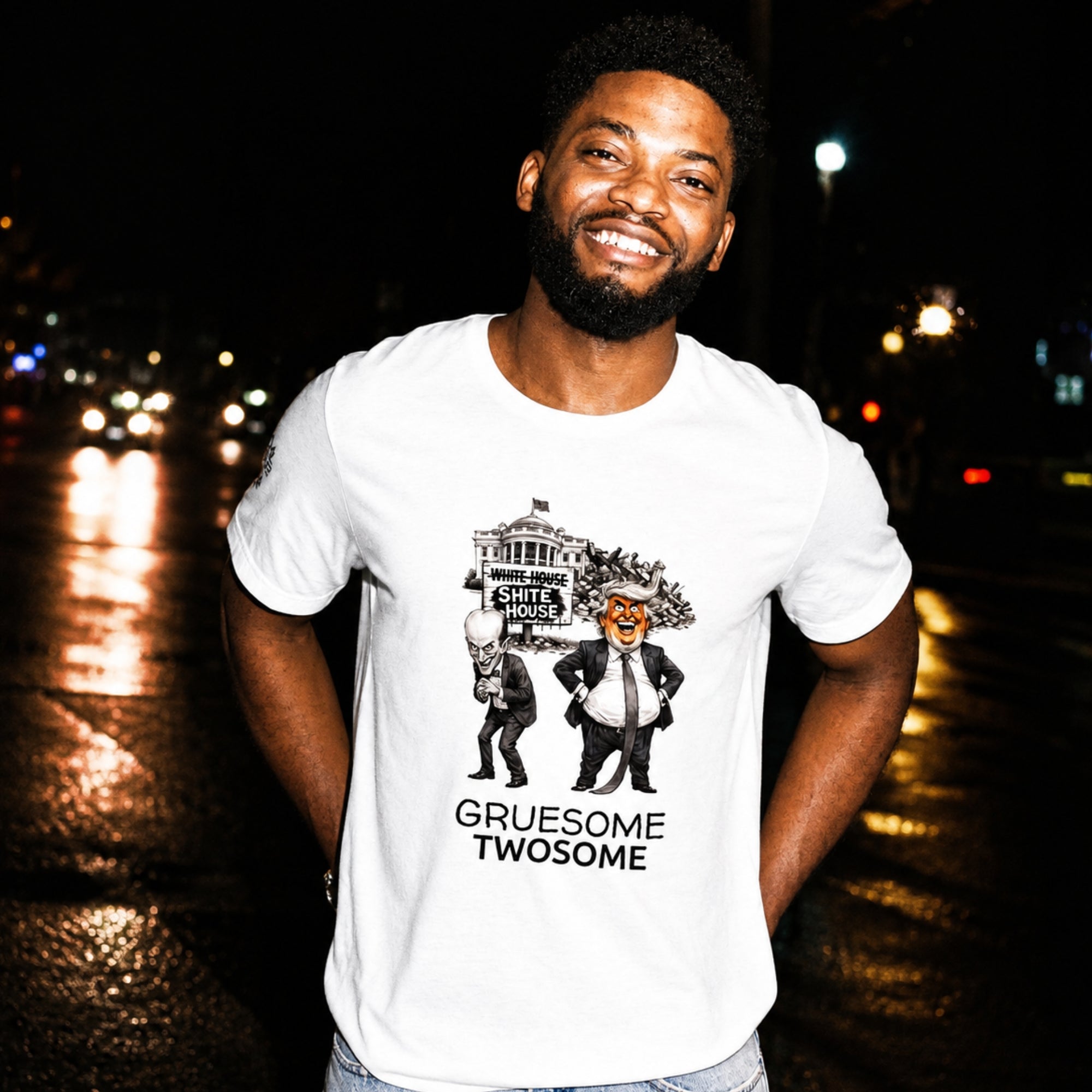 Gruesome Twosome Tee | Political Satire Without a Filter - Unisex