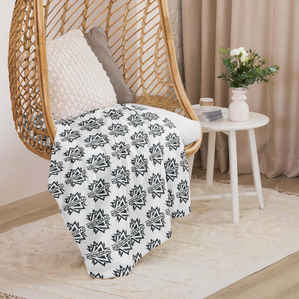 Dyzorder Sherpa Blanket | Wrap Yourself in Comfortable Chaos