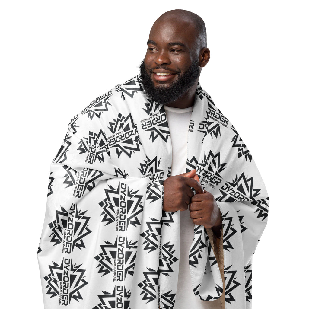 Dyzorder Sherpa Blanket | Wrap Yourself in Comfortable Chaos