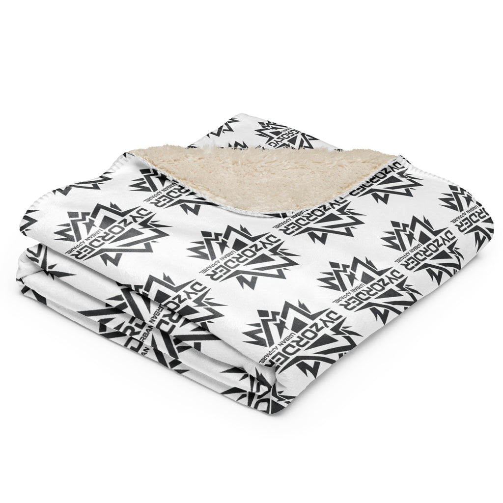 Dyzorder Sherpa Blanket | Wrap Yourself in Comfortable Chaos
