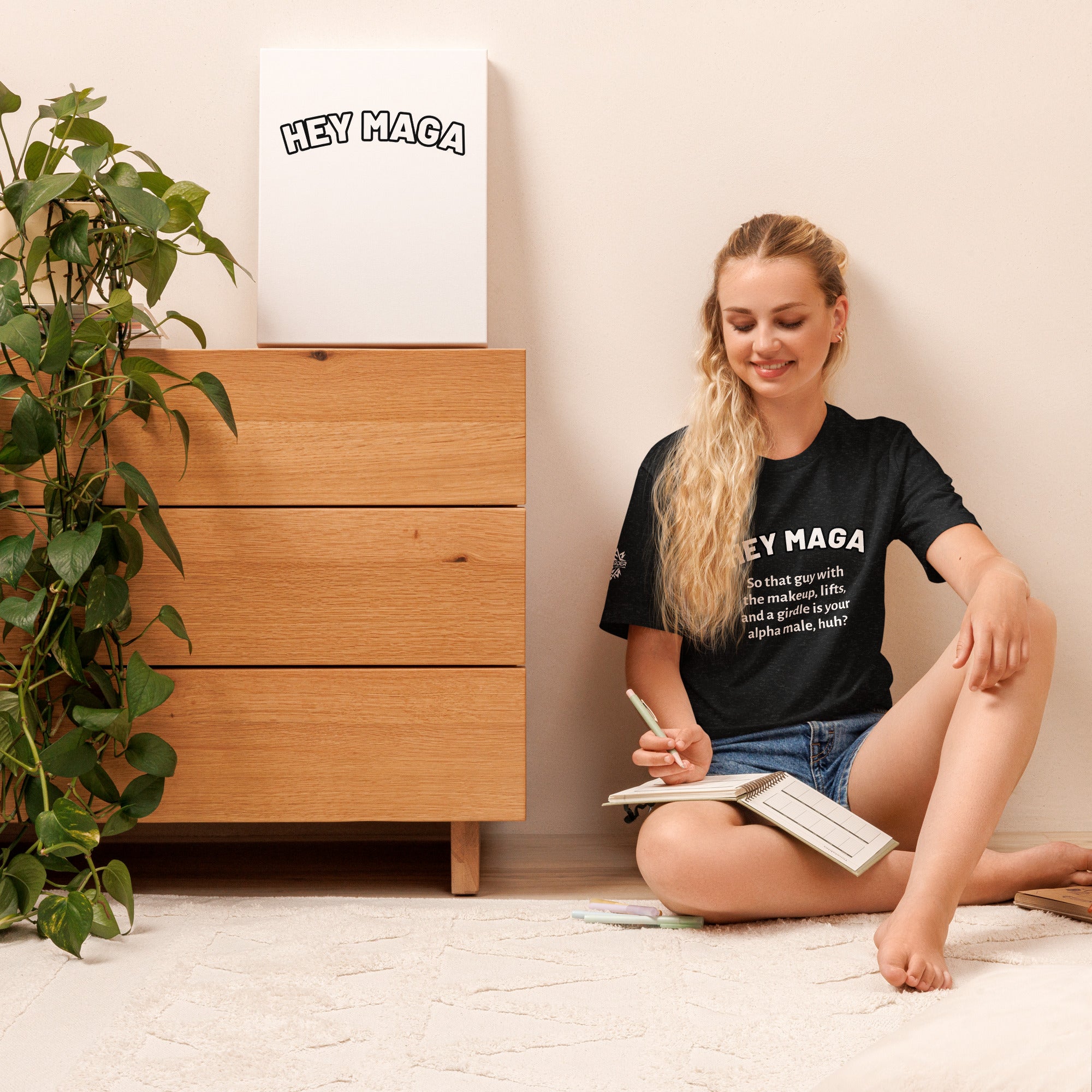 Hey MAGA - Alpha Male Tee | Make It Make Sense - Unisex