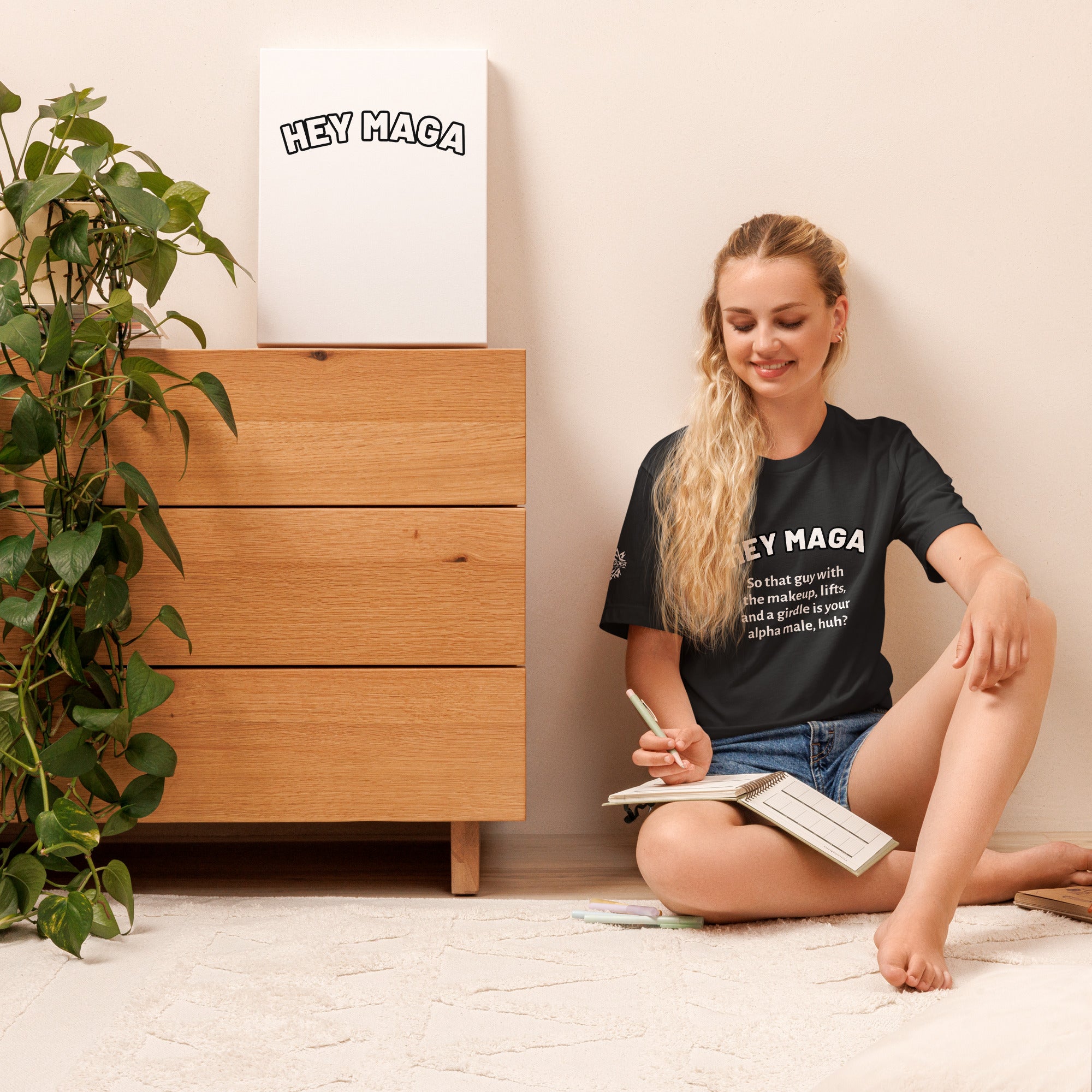 Hey MAGA - Alpha Male Tee | Make It Make Sense - Unisex