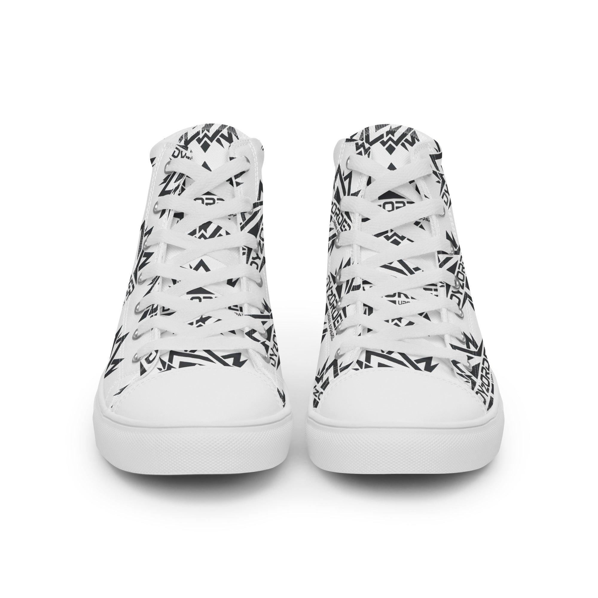 Dyzorder Women’s High Top Canvas Shoes – Cute From Far. Savage Up Close.
