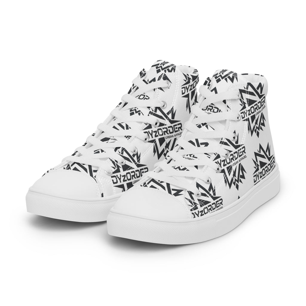 Dyzorder Women’s High Top Canvas Shoes – Cute From Far. Savage Up Close.