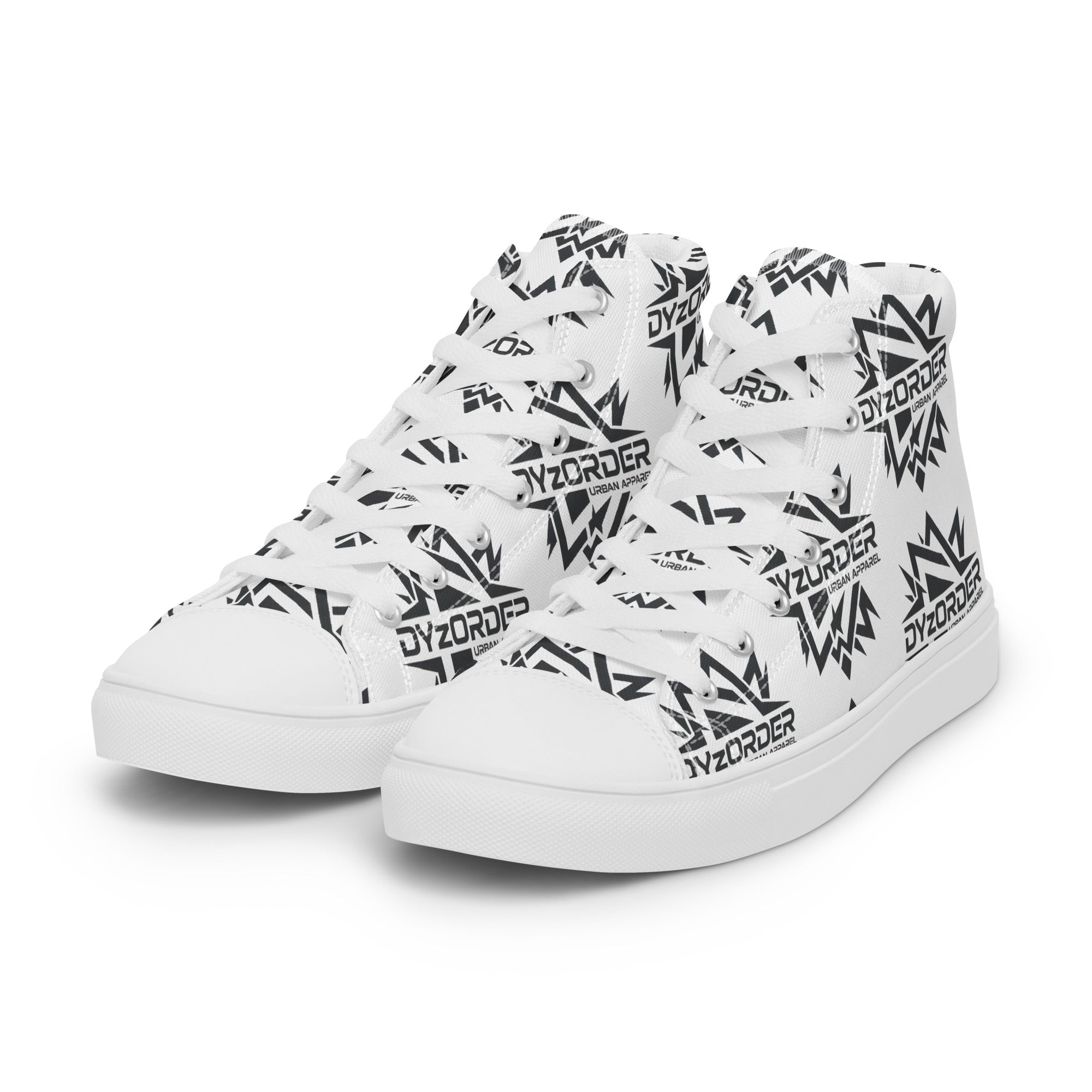 Dyzorder Women’s High Top Canvas Shoes – Cute From Far. Savage Up Close.