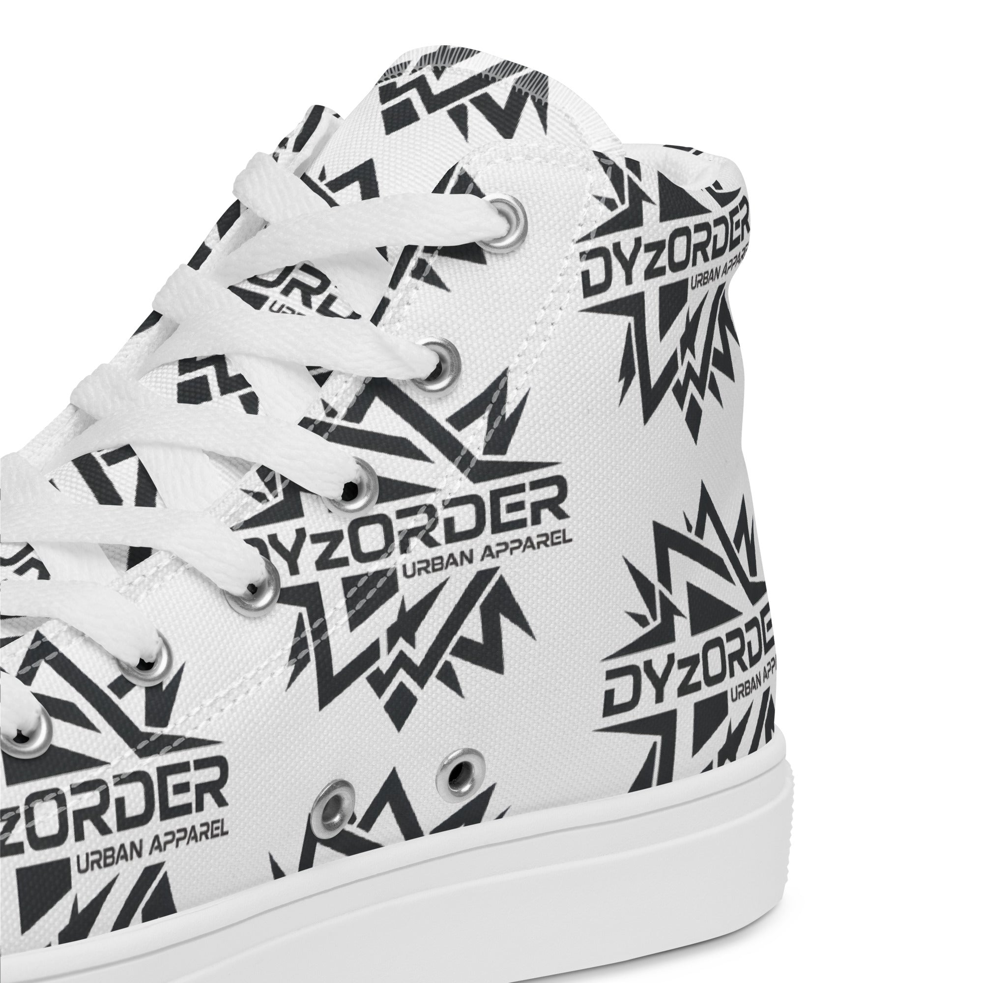 Dyzorder Women’s High Top Canvas Shoes – Cute From Far. Savage Up Close.